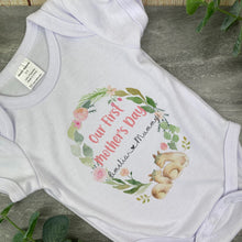 Load image into Gallery viewer, Personalised First Mothers Day Llama Baby Vest and Bib-The Persnickety Co