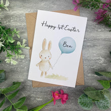 Load image into Gallery viewer, Personalised Happy 1st Easter Card