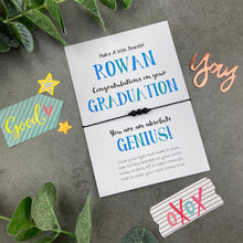 Load image into Gallery viewer, Exam Congratulations - Graduation Wish Bracelet