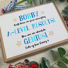 Load image into Gallery viewer, Exam Congratulations - A-Level Chocolate Box