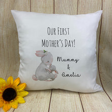 Load image into Gallery viewer, First Mother&#39;s Day Cushion-The Persnickety Co
