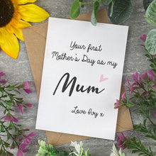 Load image into Gallery viewer, First Mother's Day Personalised Card