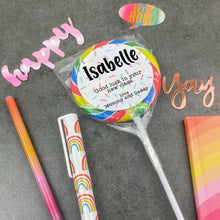 Load image into Gallery viewer, Personalised Good Luck In Your New Class Giant Lollipop