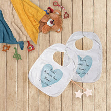 Load image into Gallery viewer, Personalised Happy Mothers Day Love Heart Baby Vest and Bib
