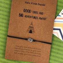 Load image into Gallery viewer, Good Times and Big Adventures Await Wish Bracelet-4-The Persnickety Co