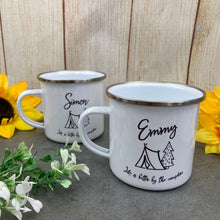 Load image into Gallery viewer, Personalised Camping Mug
