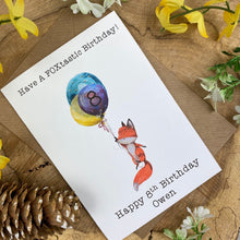 Load image into Gallery viewer, FOXtastic Birthday Card-The Persnickety Co