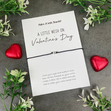 Load image into Gallery viewer, Valentines Day Heart Wish Bracelet