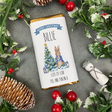 Load image into Gallery viewer, Christmas Rabbit Chocolate Bar