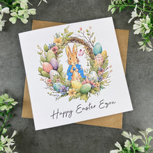 Load image into Gallery viewer, Personalised Easter Rabbit Card-The Persnickety Co