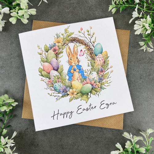 Personalised Easter Rabbit Card-The Persnickety Co