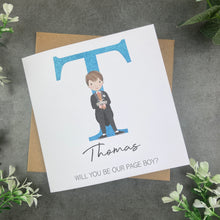Load image into Gallery viewer, Page Boy Proposal Card