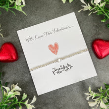 Load image into Gallery viewer, Valentine's Beaded Bracelet