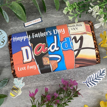 Load image into Gallery viewer, Happy Father's Day Daddy Personalised Chocolate Bar
