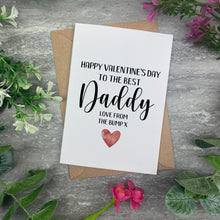 Load image into Gallery viewer, Valentines Card- Best Daddy From Bump-The Persnickety Co