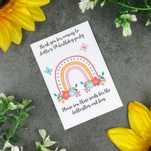 Load image into Gallery viewer, Personalised Birthday Party Favours - Rainbow