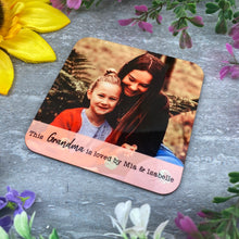 Load image into Gallery viewer, This Grandma Is Loved By Personalised Coaster
