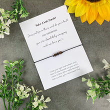 Load image into Gallery viewer, Just Go In There And Do Your Best Wish Bracelet