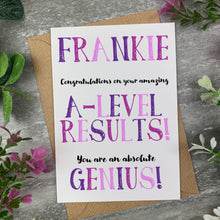 Load image into Gallery viewer, Exam Congratulations Card - A Level