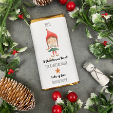 Load image into Gallery viewer, Niece Christmas Gift - Personalised Chocolate Bar