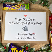 Load image into Gallery viewer, Merry Christmas Personalised Dog Mum/Dad Chocolate Box