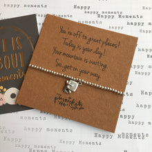 Load image into Gallery viewer, Beaded Charm Bracelet - You're Off To Great Places!-7-The Persnickety Co