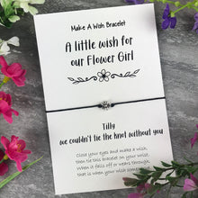Load image into Gallery viewer, A Little Wish For Our Flower Girl-4-The Persnickety Co