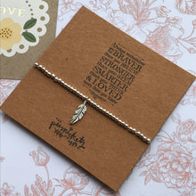 Load image into Gallery viewer, Beaded Charm Bracelet - Always Remember You Are Braver Than You Believe-3-The Persnickety Co