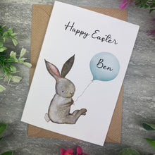Load image into Gallery viewer, Personalised Easter Balloon Card