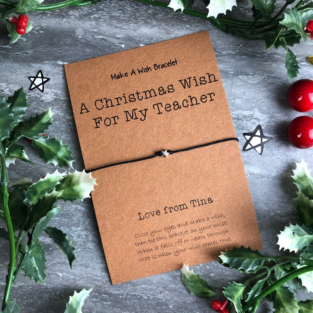 Teacher on sale wish bracelet