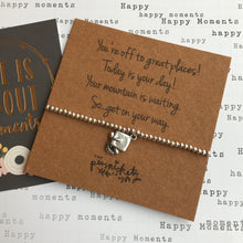 Load image into Gallery viewer, Beaded Charm Bracelet - You're Off To Great Places!-8-The Persnickety Co