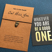 Load image into Gallery viewer, Owl Miss You Wish Bracelet-2-The Persnickety Co