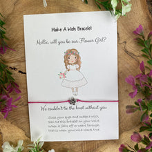 Load image into Gallery viewer, Will You Be Our Flower Girl Wish Bracelet-5-The Persnickety Co
