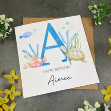 Load image into Gallery viewer, Personalised 1st Birthday Card-The Persnickety Co