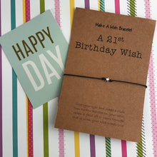 Load image into Gallery viewer, A 21st Birthday Wish - Star-2-The Persnickety Co
