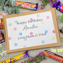 Load image into Gallery viewer, Personalised Birthday Chocolate Gift Box-5-The Persnickety Co