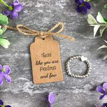 Load image into Gallery viewer, Nieces Like You Are Precious & Few Stretch Ring-7-The Persnickety Co