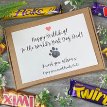 Load image into Gallery viewer, Happy Birthday Dog Dad / Mum - Personalised Chocolate Box-4-The Persnickety Co