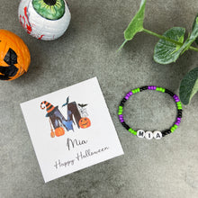 Load image into Gallery viewer, Cute Personalised Halloween Bracelet