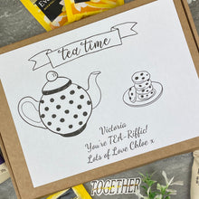 Load image into Gallery viewer, You're TEA-Riffic Personalised Tea and Biscuit Box-5-The Persnickety Co