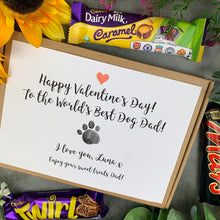 Load image into Gallery viewer, Personalised Dog Dad Valentine's Day Chocolate Box