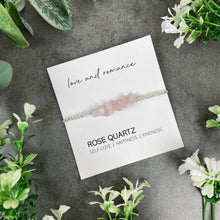 Load image into Gallery viewer, Rose Quartz Beaded Bracelet
