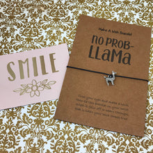 Load image into Gallery viewer, No Prob Llama Wish Bracelet-8-The Persnickety Co