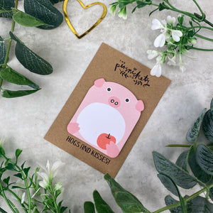 Cute Pig Sticky Note-3-The Persnickety Co