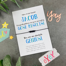 Load image into Gallery viewer, Exam Congratulation - GCSE Wish Bracelet-The Persnickety Co