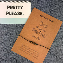 Load image into Gallery viewer, Sons Like You Are Precious And Few-3-The Persnickety Co