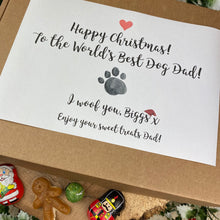 Load image into Gallery viewer, Happy Christmas Worlds Best Dog Mum/Dad Sweet Box