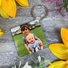 Load image into Gallery viewer, This Mummy Is Loved By Photo Keyring
