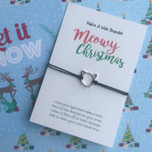 Load image into Gallery viewer, Meowy Christmas Bracelet-9-The Persnickety Co