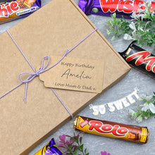 Load image into Gallery viewer, Personalised Birthday Chocolate Box With Tag-3-The Persnickety Co
